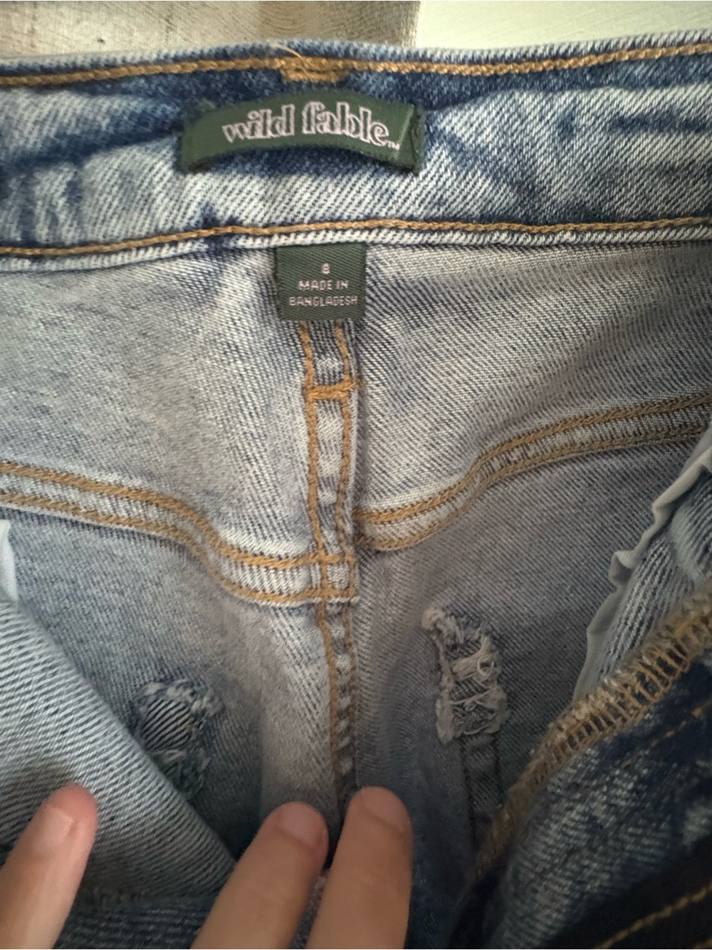 wild fable super high-rise tapered Jeans NWT - Picture 2 of 4